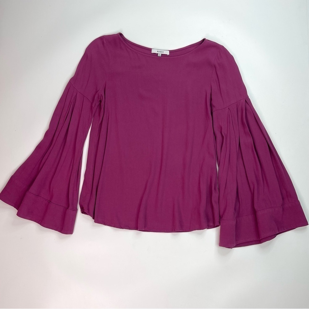 Anthropologie RO&DE Bell Sleeve Top Size XS
